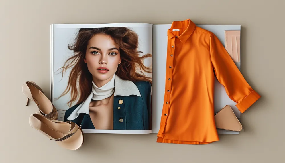 Styling flat lay