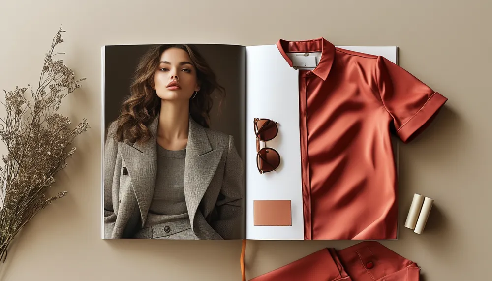 Styling flat lay